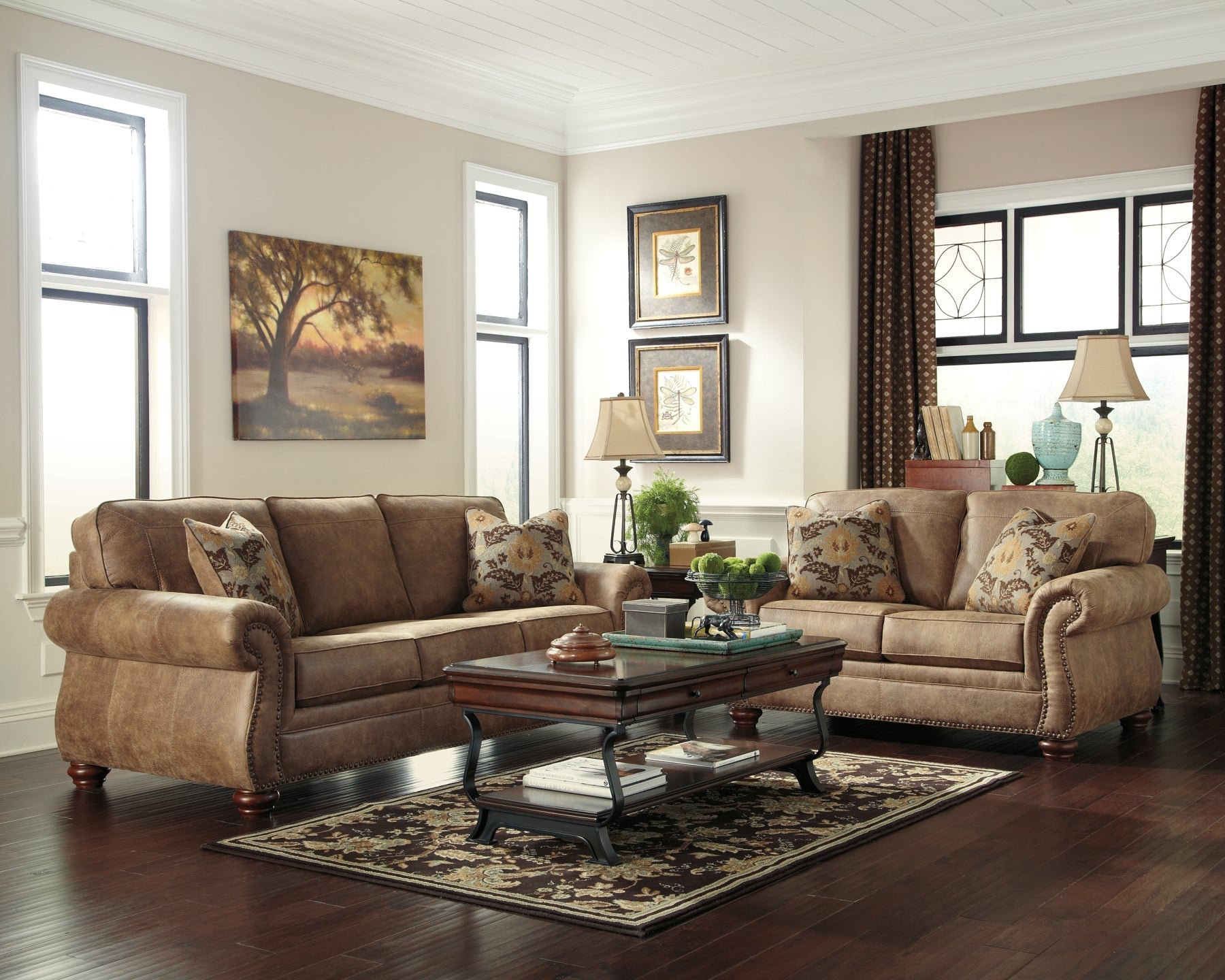 Larkinhurst Sofa and Loveseat Rent Wise Rent To Own Jacksonville, Florida