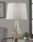 Latoya Glass Table Lamp (1/CN) Rent Wise Rent To Own Jacksonville, Florida