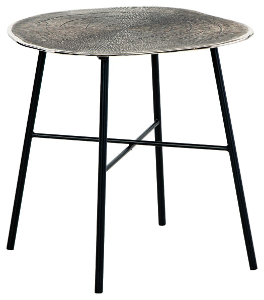 Laverford Round End Table Rent Wise Rent To Own Jacksonville, Florida