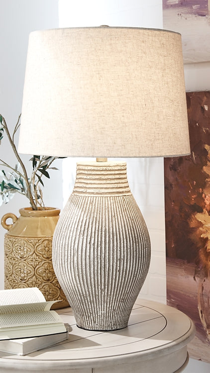 Layal Paper Table Lamp (1/CN) Rent Wise Rent To Own Jacksonville, Florida