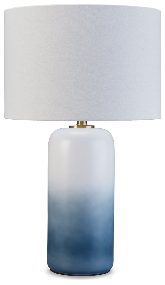 Lemrich Ceramic Table Lamp (1/CN) Rent Wise Rent To Own Jacksonville, Florida