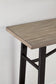 Lesterton Counter Height Dining Table and 2 Barstools Rent Wise Rent To Own Jacksonville, Florida
