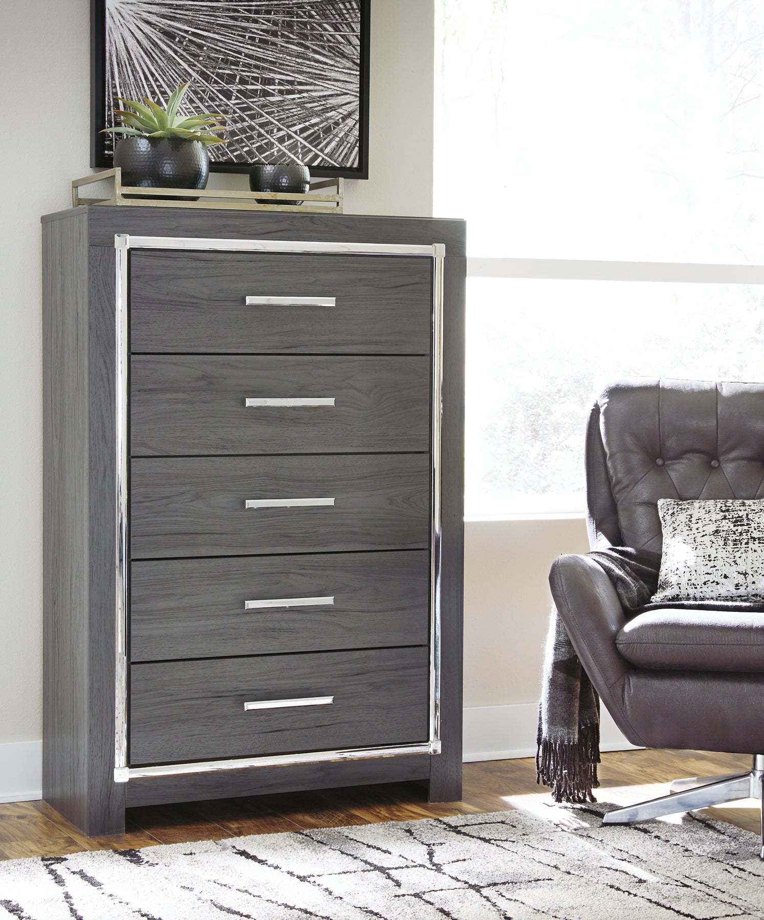 Lodanna Five Drawer Chest Rent Wise Rent To Own Jacksonville, Florida