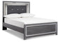 Lodanna King Panel Bed with Mirrored Dresser Rent Wise Rent To Own Jacksonville, Florida