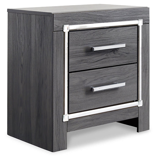Lodanna Two Drawer Night Stand Rent Wise Rent To Own Jacksonville, Florida