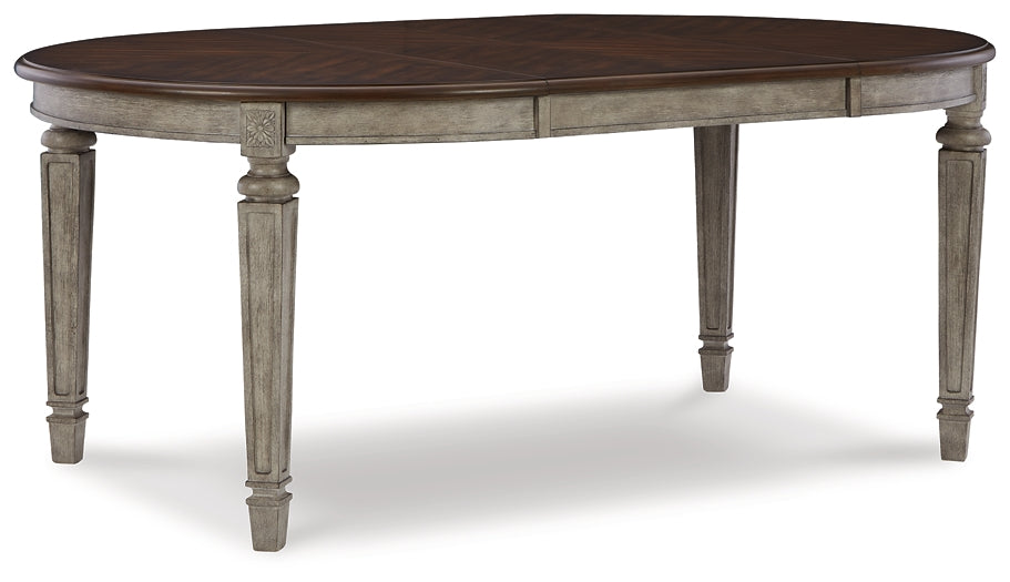 Lodenbay Dining Table and 6 Chairs with Storage Rent Wise Rent To Own Jacksonville, Florida
