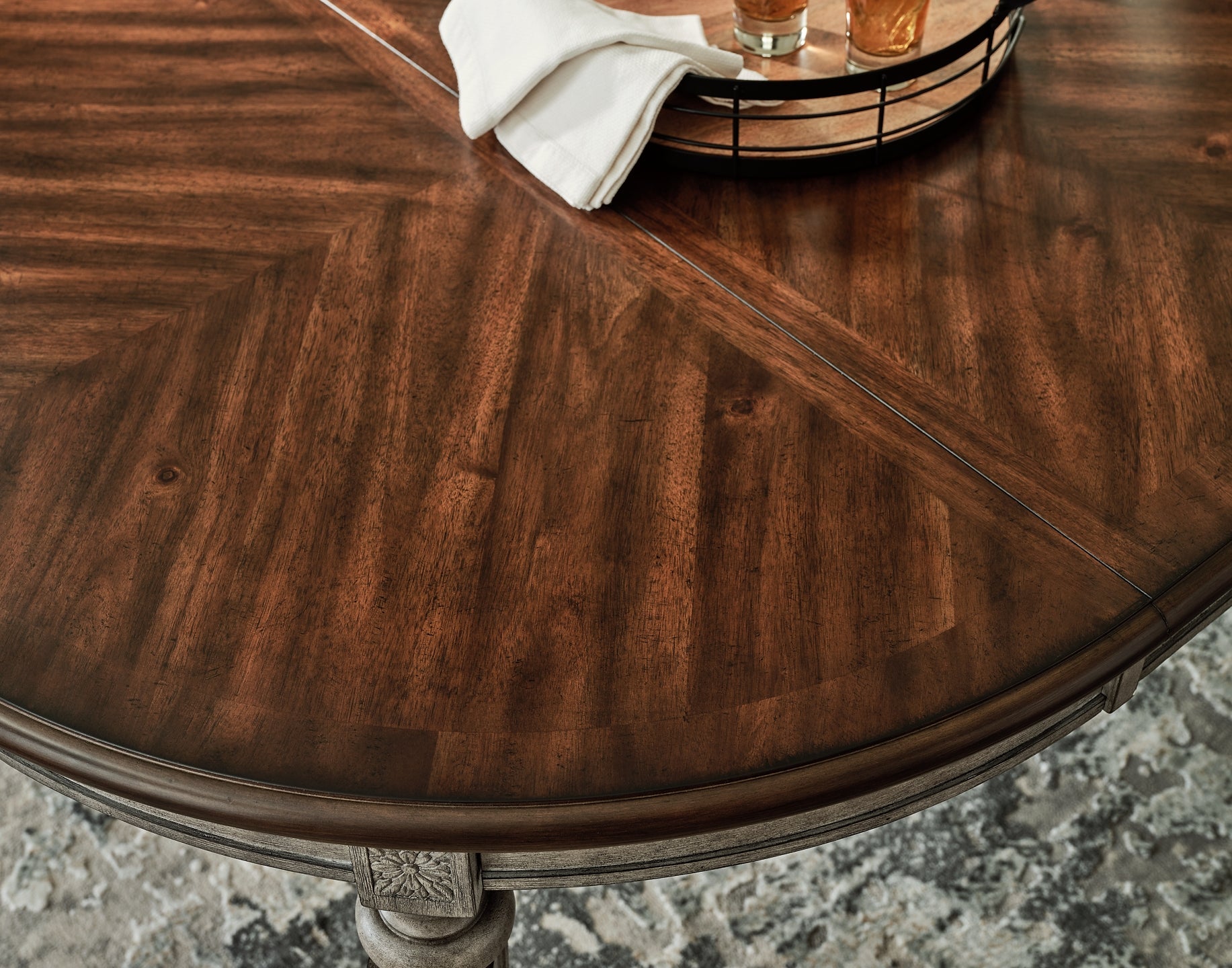 Lodenbay Dining Table and 6 Chairs with Storage Rent Wise Rent To Own Jacksonville, Florida