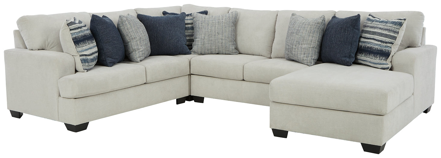 Lowder 4-Piece Sectional with Chaise Rent Wise Rent To Own Jacksonville, Florida