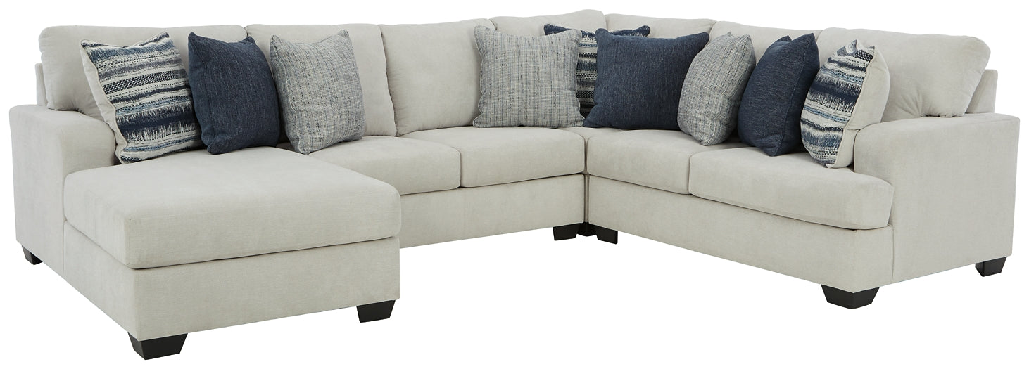 Lowder 4-Piece Sectional with Chaise Rent Wise Rent To Own Jacksonville, Florida