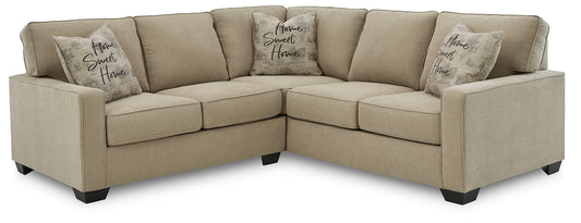 Lucina 2-Piece Sectional Rent Wise Rent To Own Jacksonville, Florida