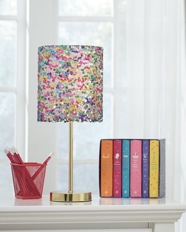 Maddy Metal Table Lamp (1/CN) Rent Wise Rent To Own Jacksonville, Florida