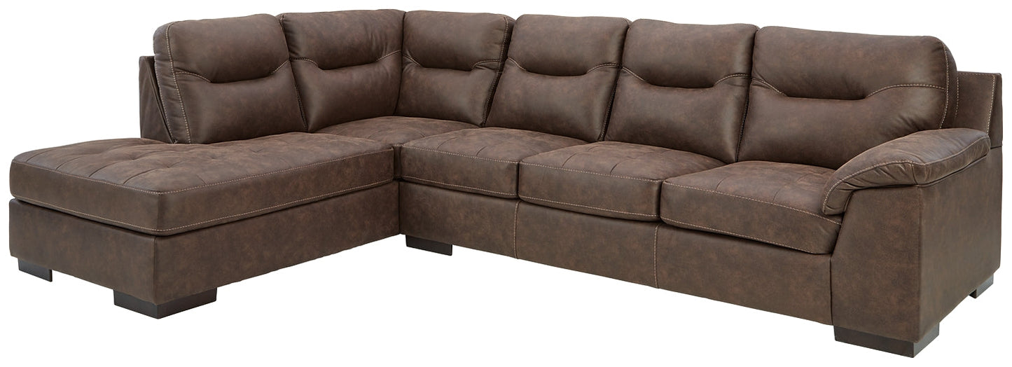 Maderla 2-Piece Sectional with Chaise Rent Wise Rent To Own Jacksonville, Florida