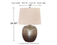 Magalie Metal Table Lamp (1/CN) Rent Wise Rent To Own Jacksonville, Florida