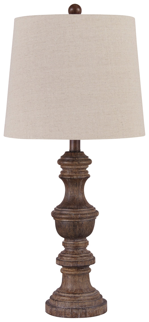 Magaly Poly Table Lamp (2/CN) Rent Wise Rent To Own Jacksonville, Florida