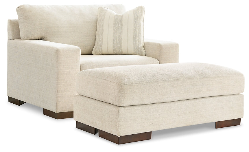 Maggie Chair and Ottoman Rent Wise Rent To Own Jacksonville, Florida