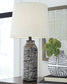 Mahima Paper Table Lamp (2/CN) Rent Wise Rent To Own Jacksonville, Florida