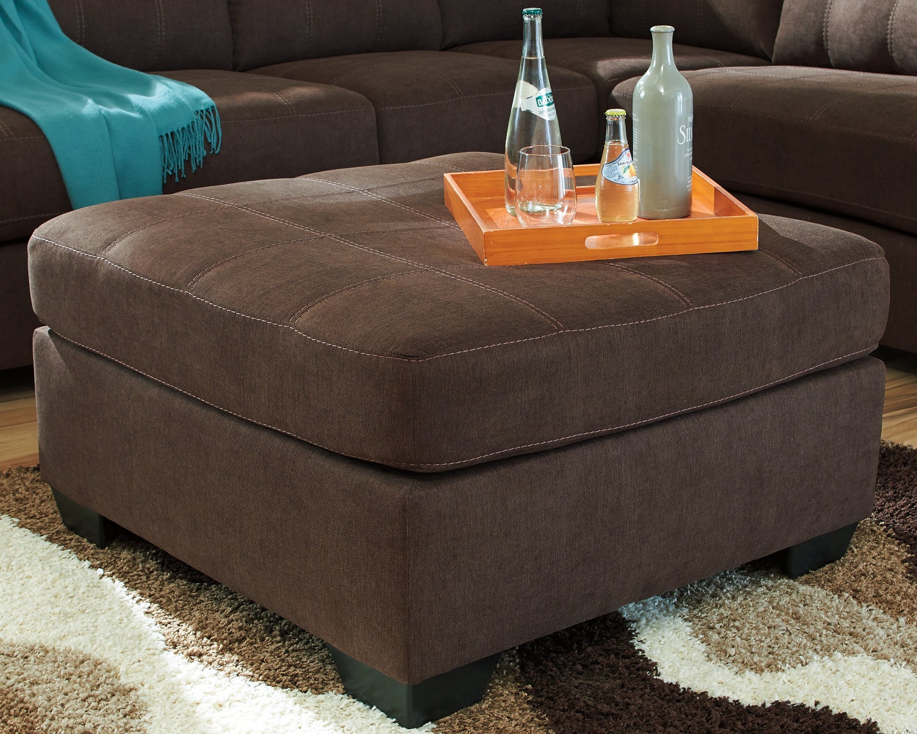 Maier Oversized Accent Ottoman Rent Wise Rent To Own Jacksonville, Florida
