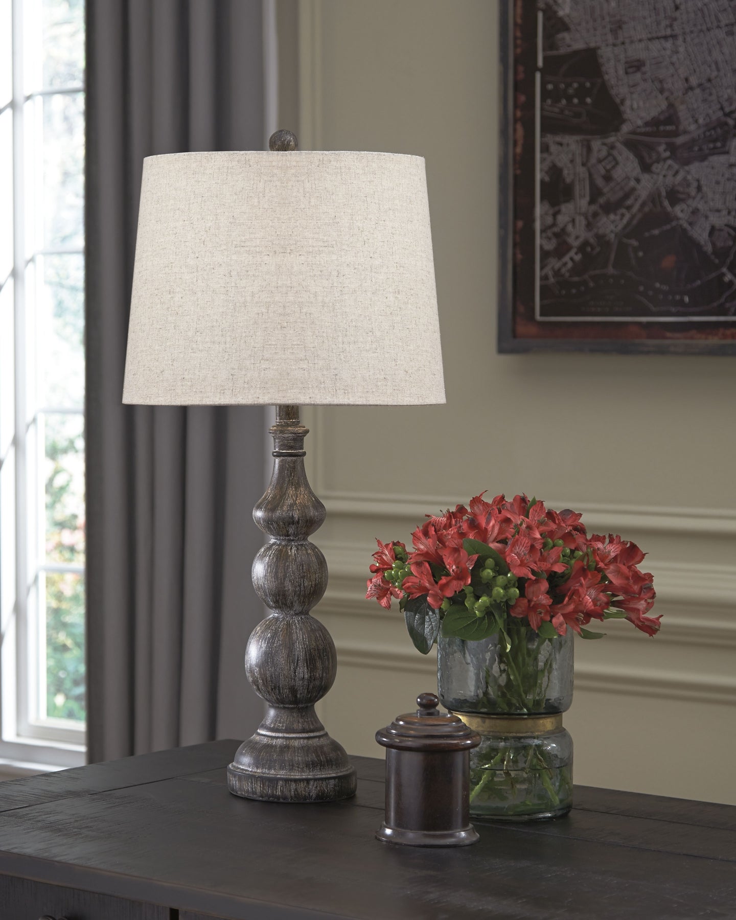 Mair Poly Table Lamp (2/CN) Rent Wise Rent To Own Jacksonville, Florida