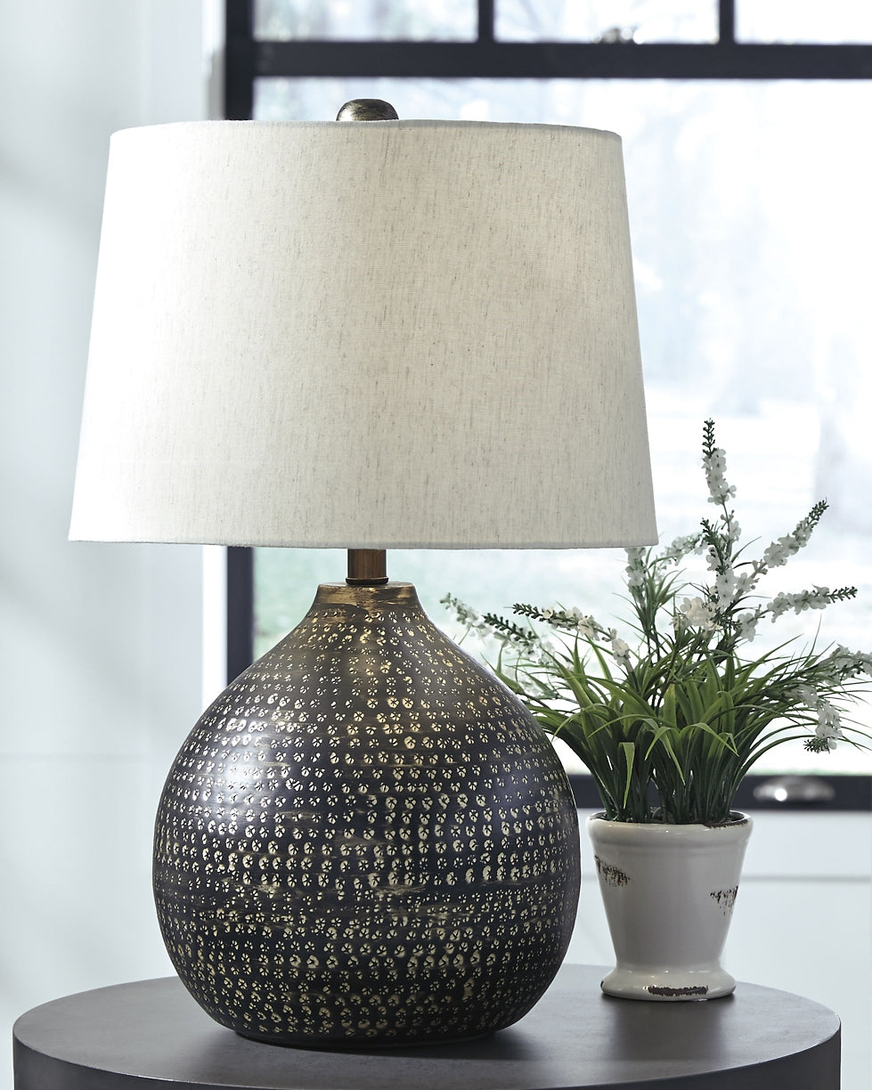 Maire Metal Table Lamp (1/CN) Rent Wise Rent To Own Jacksonville, Florida