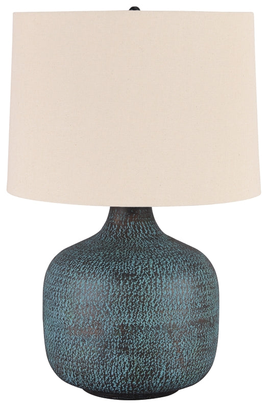 Malthace Metal Table Lamp (1/CN) Rent Wise Rent To Own Jacksonville, Florida