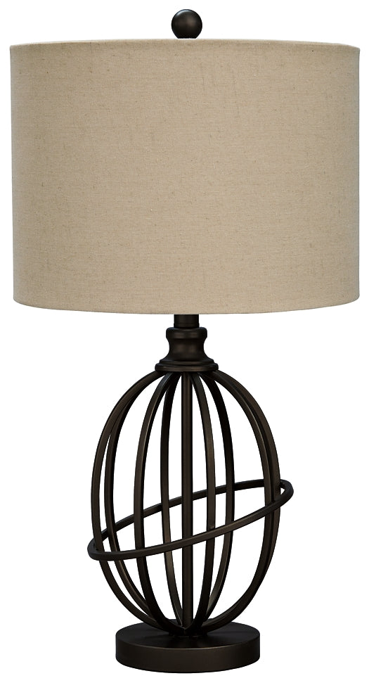 Manasa Metal Table Lamp (1/CN) Rent Wise Rent To Own Jacksonville, Florida