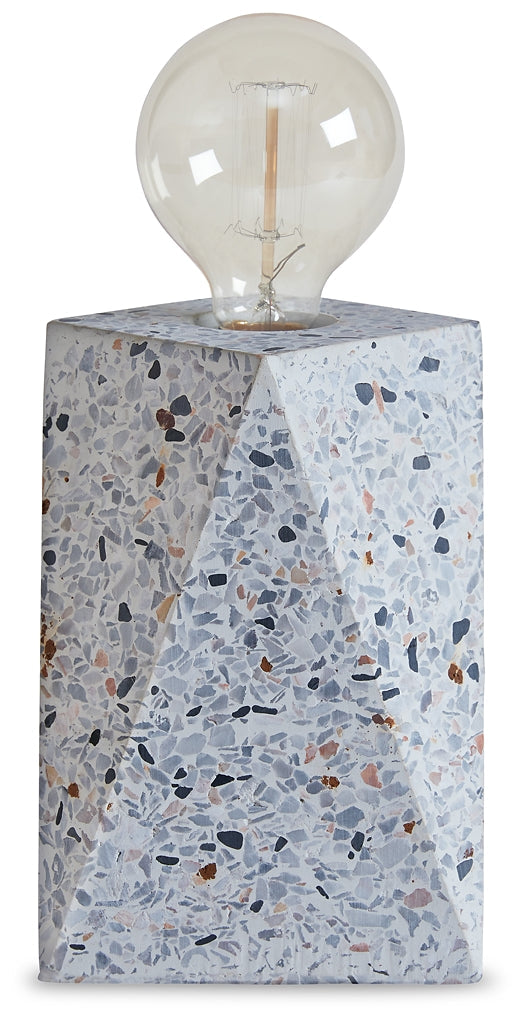 Maywick Concrete Table Lamp (1/CN) Rent Wise Rent To Own Jacksonville, Florida