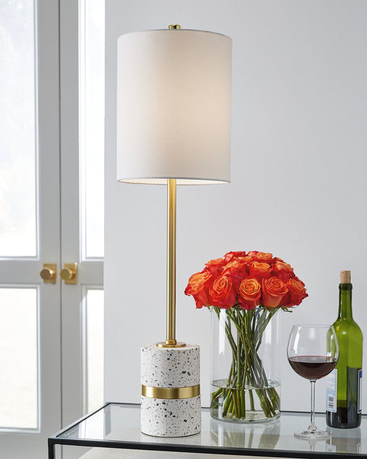 Maywick Metal Table Lamp (1/CN) Rent Wise Rent To Own Jacksonville, Florida