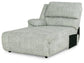 McClelland 3-Piece Reclining Sectional with Chaise Rent Wise Rent To Own Jacksonville, Florida