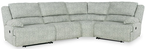 McClelland 4-Piece Reclining Sectional Rent Wise Rent To Own Jacksonville, Florida