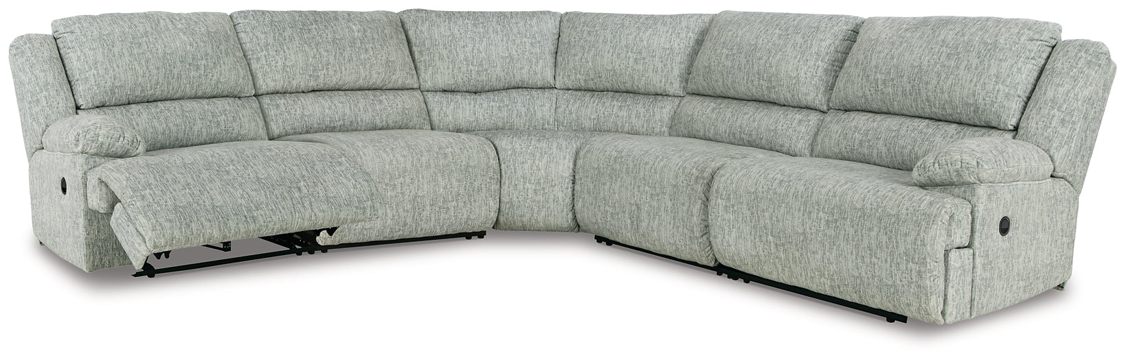 McClelland 5-Piece Reclining Sectional Rent Wise Rent To Own Jacksonville, Florida