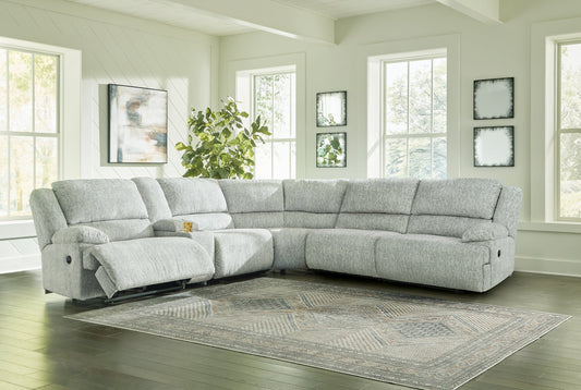 McClelland 6-Piece Reclining Sectional Rent Wise Rent To Own Jacksonville, Florida