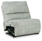 McClelland 7-Piece Reclining Sectional with Chaise Rent Wise Rent To Own Jacksonville, Florida