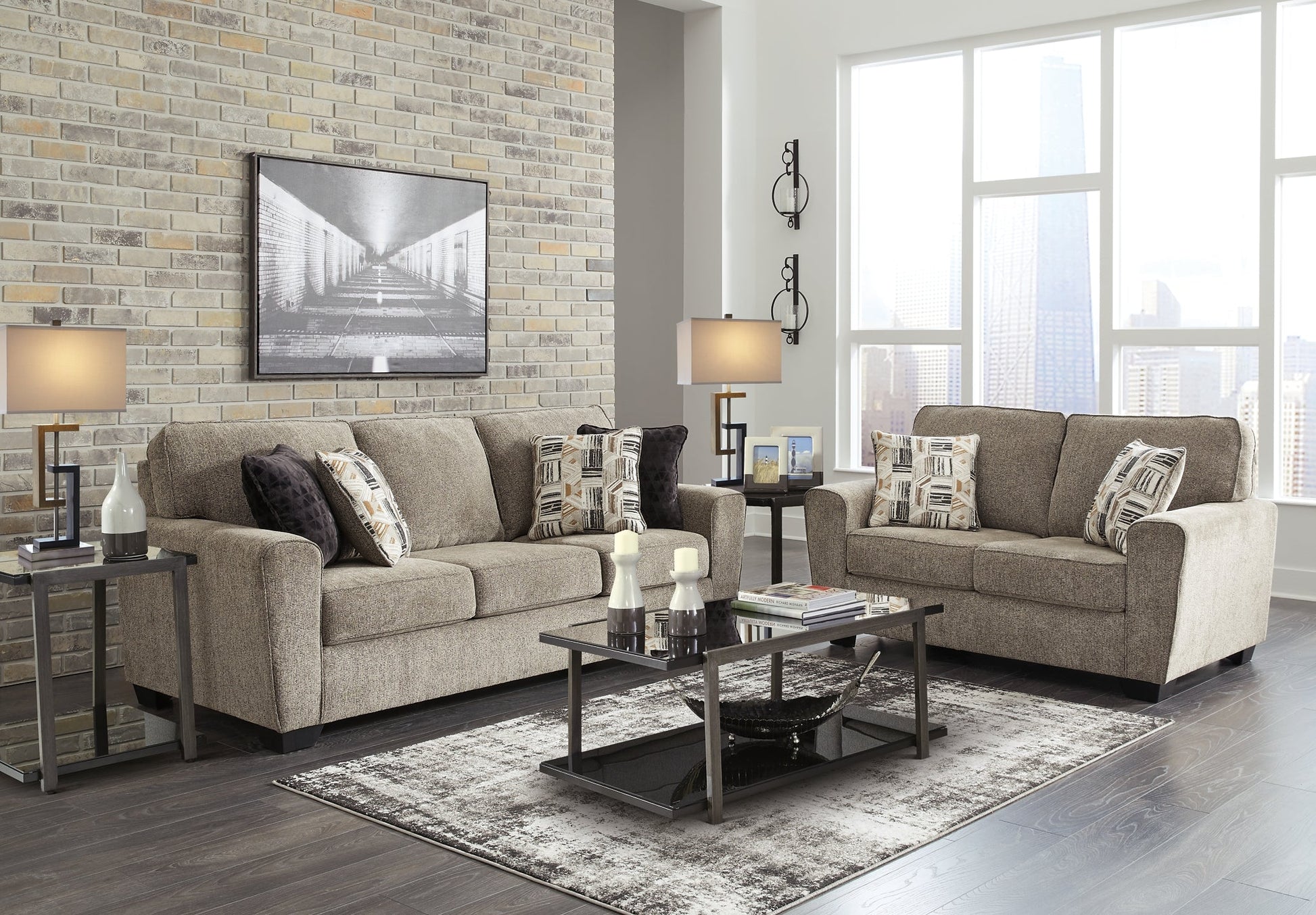 McCluer Sofa and Loveseat Rent Wise Rent To Own Jacksonville, Florida