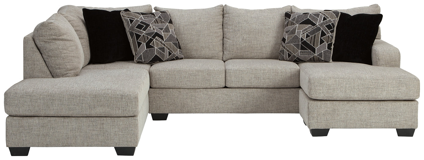 Megginson 2-Piece Sectional with Chaise Rent Wise Rent To Own Jacksonville, Florida