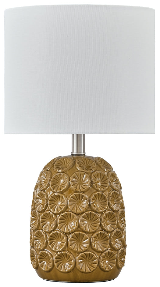Moorbank Ceramic Table Lamp (1/CN) Rent Wise Rent To Own Jacksonville, Florida