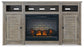Moreshire 72" TV Stand with Electric Fireplace Rent Wise Rent To Own Jacksonville, Florida