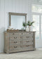 Moreshire Dresser and Mirror Rent Wise Rent To Own Jacksonville, Florida