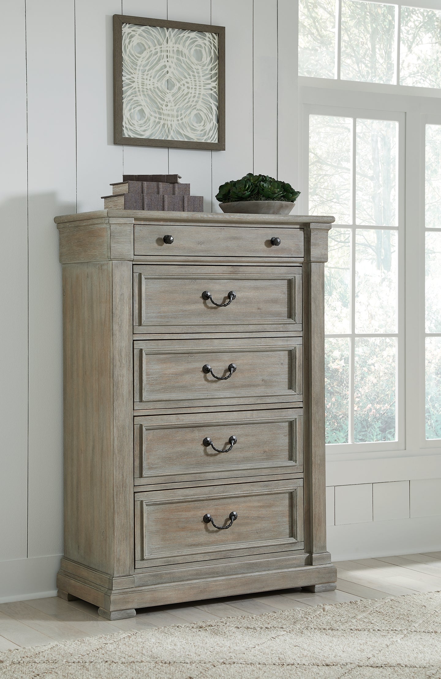 Moreshire Five Drawer Chest Rent Wise Rent To Own Jacksonville, Florida