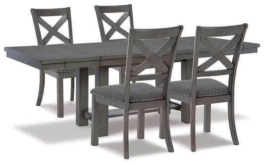 Myshanna Dining Table and 4 Chairs Rent Wise Rent To Own Jacksonville, Florida