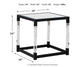 Nallynx Square End Table Rent Wise Rent To Own Jacksonville, Florida