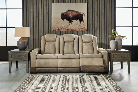 Next-Gen DuraPella PWR REC Sofa with ADJ Headrest Rent Wise Rent To Own Jacksonville, Florida