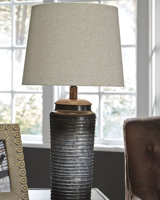 Norbert Metal Table Lamp (2/CN) Rent Wise Rent To Own Jacksonville, Florida