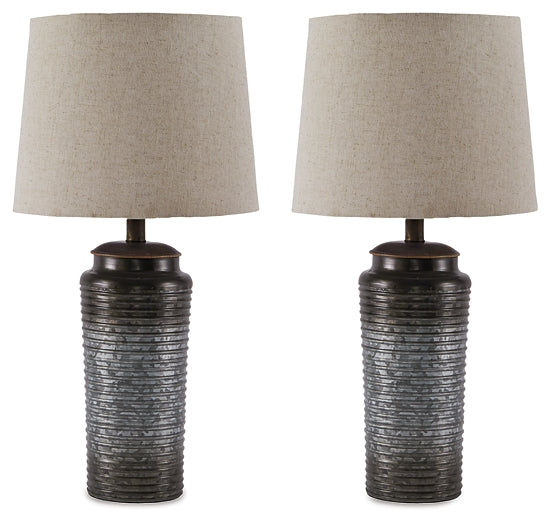 Norbert Metal Table Lamp (2/CN) Rent Wise Rent To Own Jacksonville, Florida