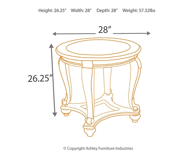 Norcastle Coffee Table with 1 End Table Rent Wise Rent To Own Jacksonville, Florida