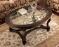Norcastle Coffee Table with 2 End Tables Rent Wise Rent To Own Jacksonville, Florida