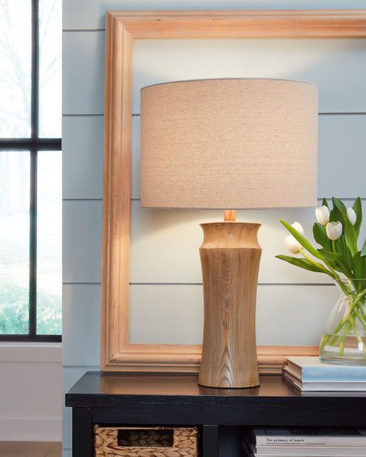 Orensboro Poly Table Lamp (2/CN) Rent Wise Rent To Own Jacksonville, Florida