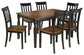 Owingsville Dining Table and 6 Chairs Rent Wise Rent To Own Jacksonville, Florida