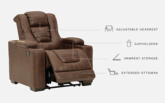 Owner's Box PWR Recliner/ADJ Headrest Rent Wise Rent To Own Jacksonville, Florida