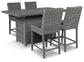 Palazzo Outdoor Bar Table and 4 Barstools Rent Wise Rent To Own Jacksonville, Florida