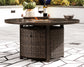 Paradise Trail Round Fire Pit Table Rent Wise Rent To Own Jacksonville, Florida